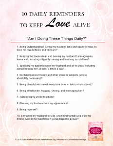 The Daily Reminders List To Keep Love Alive Katie Hoffman The Daily Reminders List To Keep Love Alive Katie Hoffman